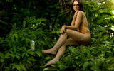 Ashley Greene naked in bodypaint for SoBe Skinsuit Sports Illustrated magazine photoshoot - Hot Celebs Home