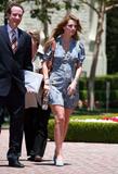 Mischa Barton is leggy in a short dress leaving a meeting in Bev Hills pictures